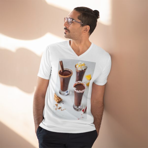 Men's Lightweight V-Neck Tee - Image 4